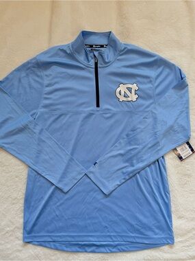 Champion Tarheels UNC Quarter-Zip Pullover New With Tags Medium